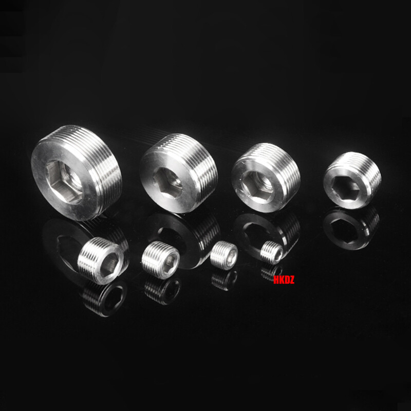 1/8″~2″ BSP 304 Stainless Steel Internal Hexagon Male Blanking Plug Stop End Cap
