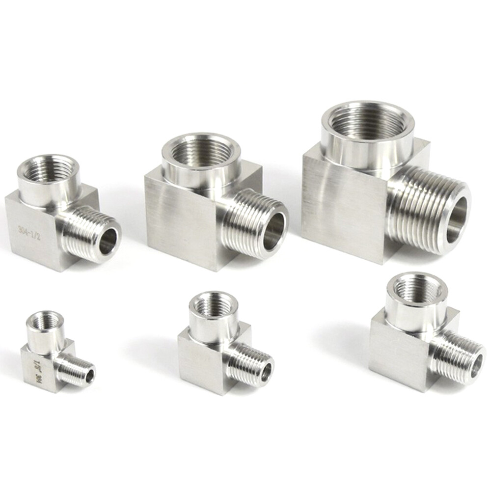304 Stainless Steel Elbow Connector Pipe Fitting BSP Female Thread Male 1/8-1″
