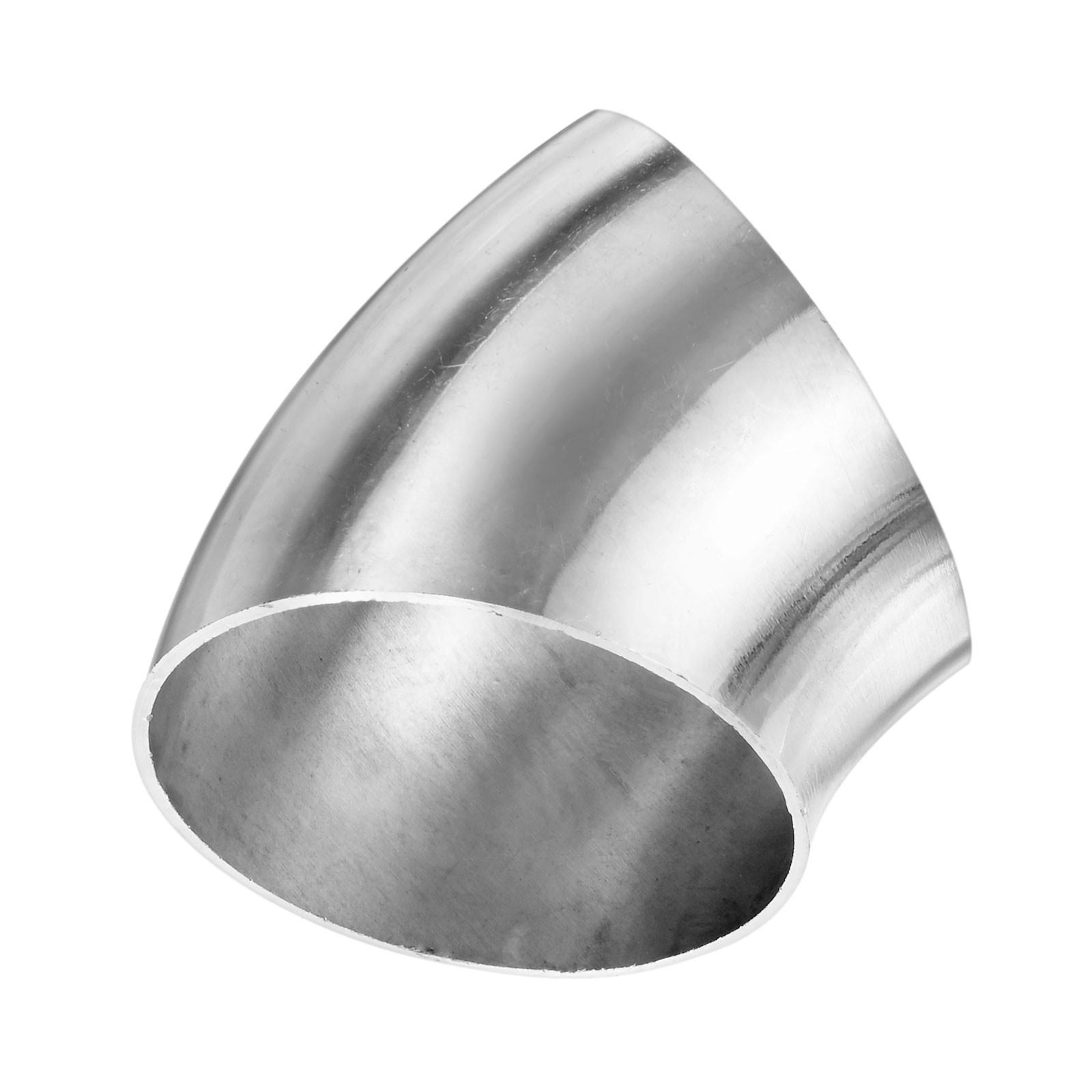 OD 2.1 Inch 45 Degree Mandrel Bend Elbow, Thicken 1.5 mm Height 54 mm
