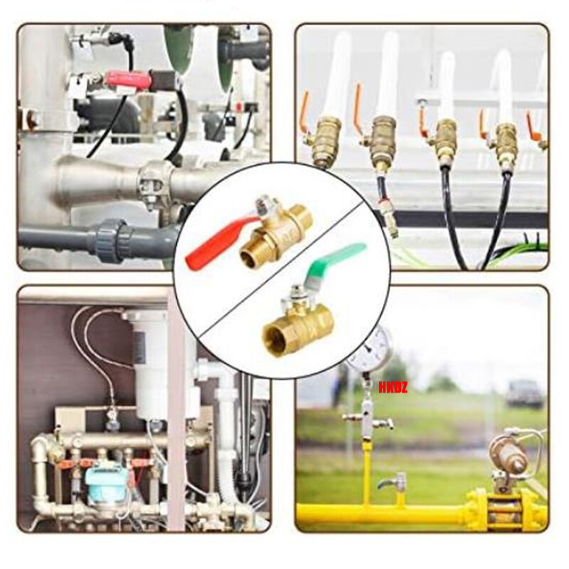 Brass Lever Ball Valve BSP Male Female Thread Shut-off Tap Switch 1/8″ 1/4″ 3/8″