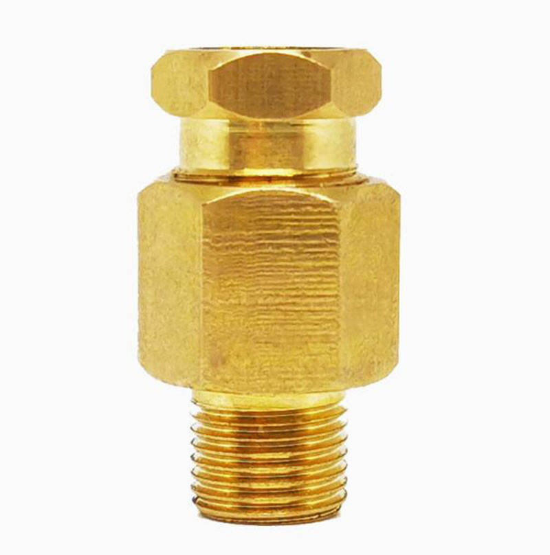 BSP Metric Brass Compression Ferrule Pipe Tube Fitting Connectors Straight/Elbow