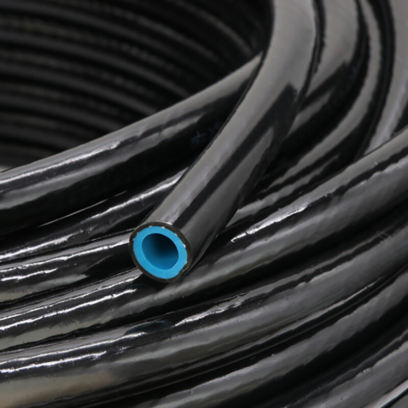 ID 6-16mm Double-layer TPU Oil Pipeline Diesel Fuel Hose Tube Tubing Black/Blue