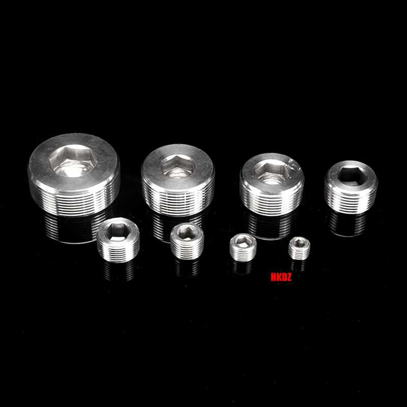 1/8″~2″ BSP 304 Stainless Steel Internal Hexagon Male Blanking Plug Stop End Cap