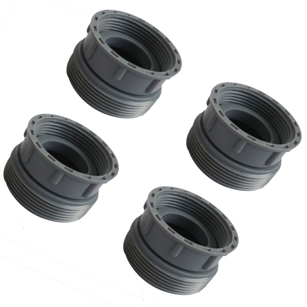 4 Pcs Sink Drain Pipe Connector Interior 45mm to outer 58mm Water Pipe Adapter