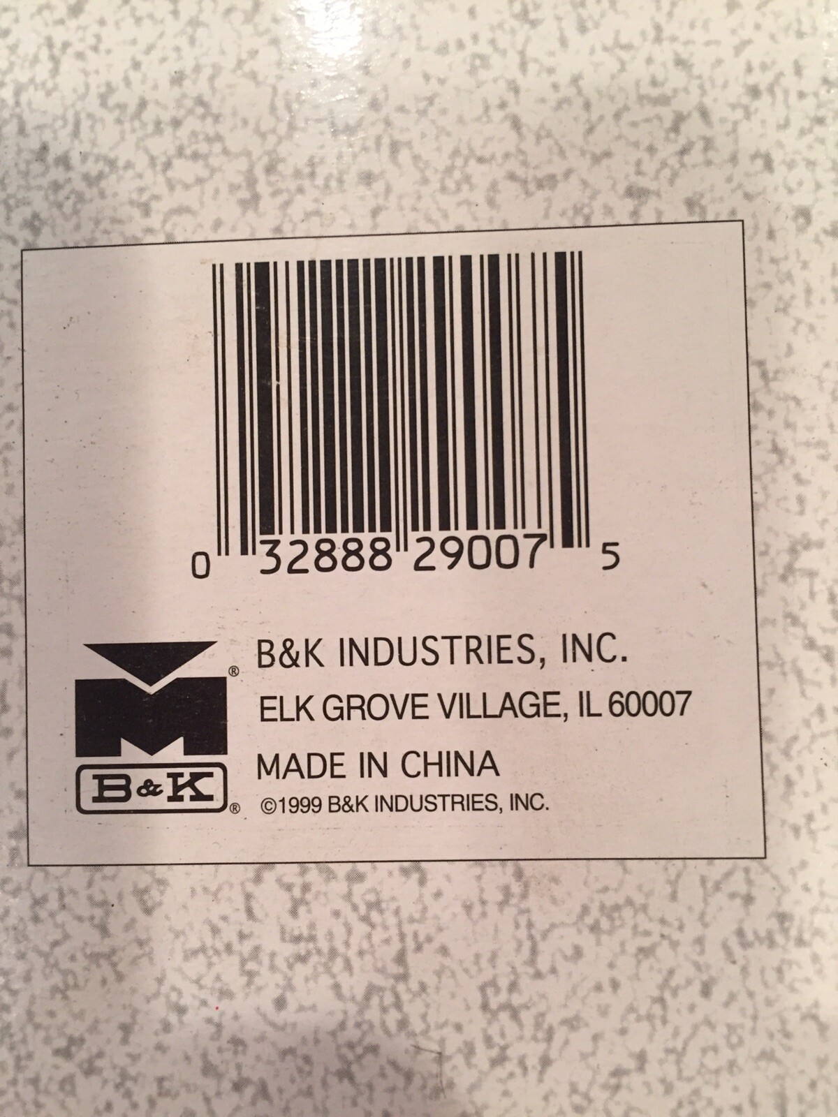 B & K Industries Bath Waste – Easy Touch No 128-007 Polypropylene, Chrome.