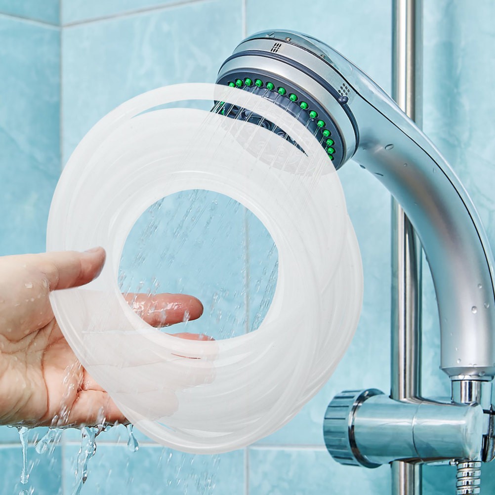 Silicone Shower Tube Replacement, 6m/19.7ft Flexible Inner Hose for Handheld