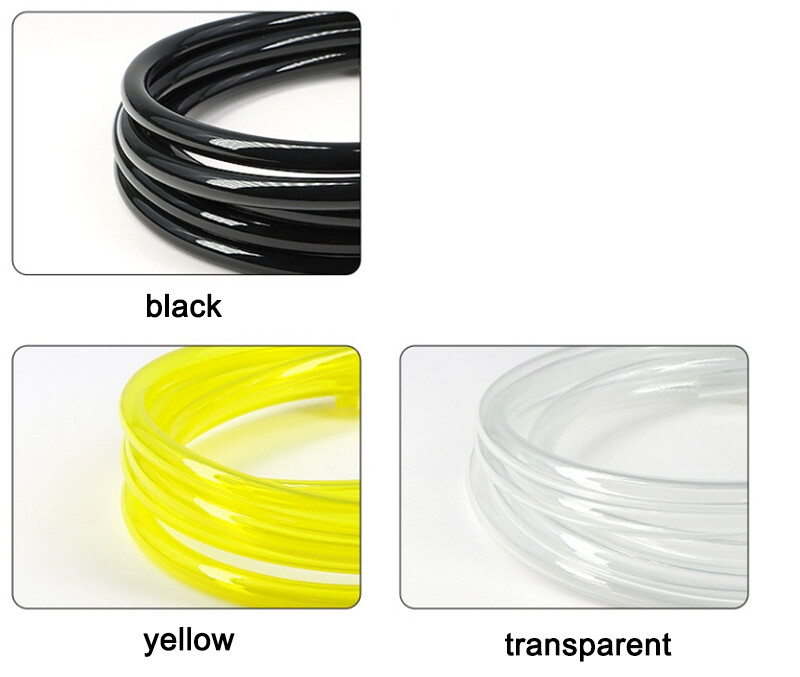 Polyurethane Gasoline Gas Pipeline Hose OD 3.5mm-10mm Inner Diameter 2mm-7mm