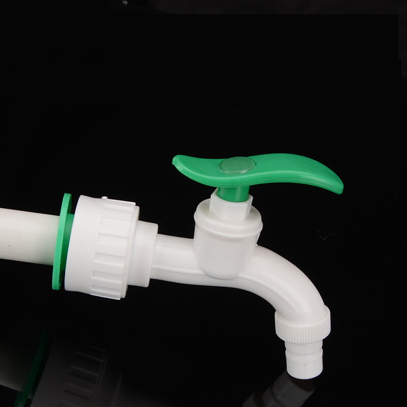PPR Plastic Tap Coupler Water Pipe Fitting Adapter Connector Faucet 20mm/25mm