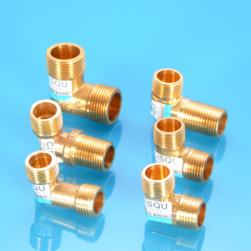 1/2″3/4″Brass Male/Female Thread Fittings Water Gas Pipe Elbow Adapter Connector