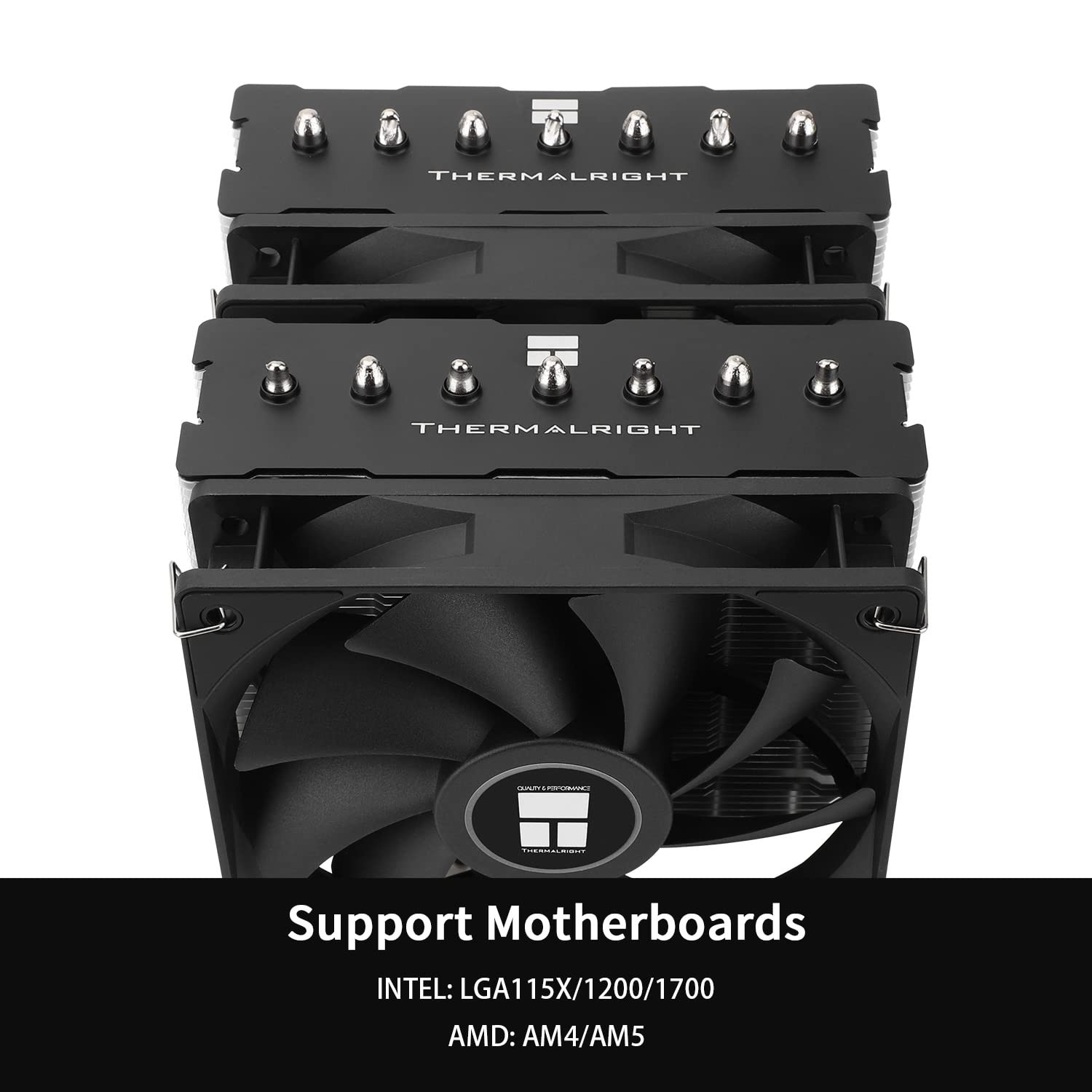 Thermalright Phantom Spirit 120SE CPU Air Cooler, 7 Heat Pipes CPU Cooler,Dual 1