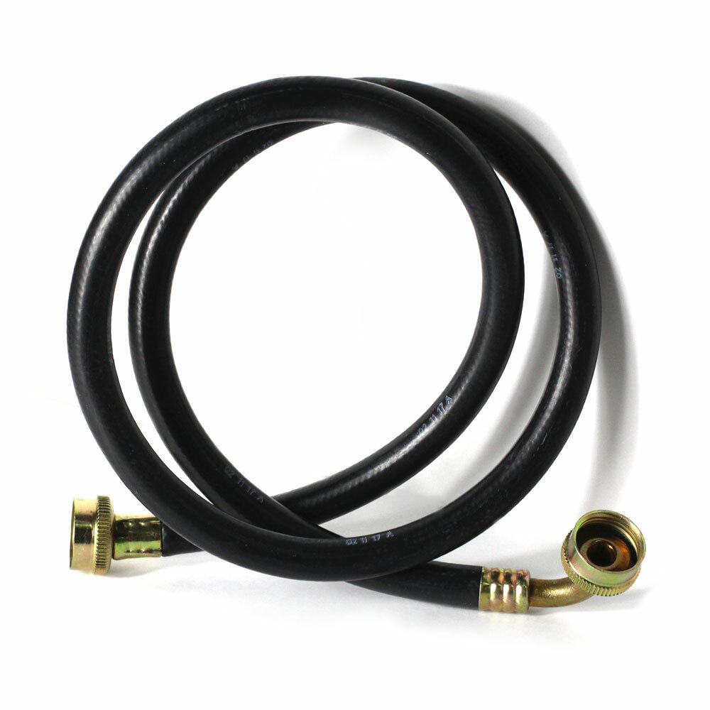 Washing Machine Reinforced Rubber Hose 4 Feet Long Inlet Hose with 3/4 Inch GHT