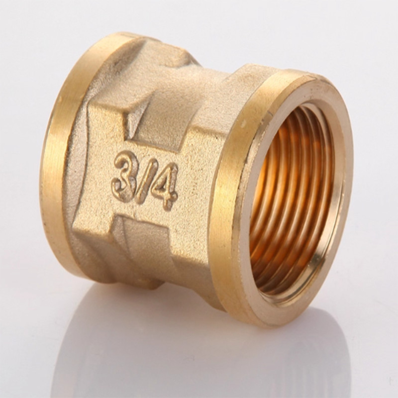 Brass Female Thread Coupler Joiner 1/2″ 3/4″ 1″ Connector Fitting Pipes Adapter