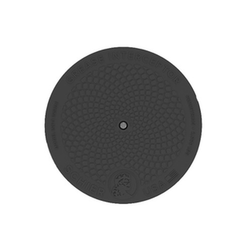 SCHIER 8045-000-01 Cover 24″ Polypropylene Pedestrian Rated Gas/Water Tight