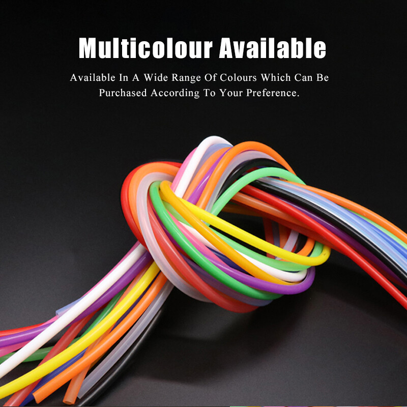 Multi Color Silicone Tube Food Grade Milk Hose Beer Pipe Soft Rubber 6x9mm