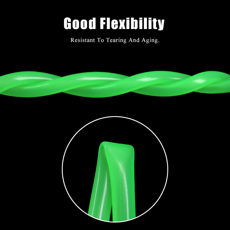 Bright Green Silicone Tube Food Grade Beer Milk Hose Pipe Soft Rubber 2mm-6mm