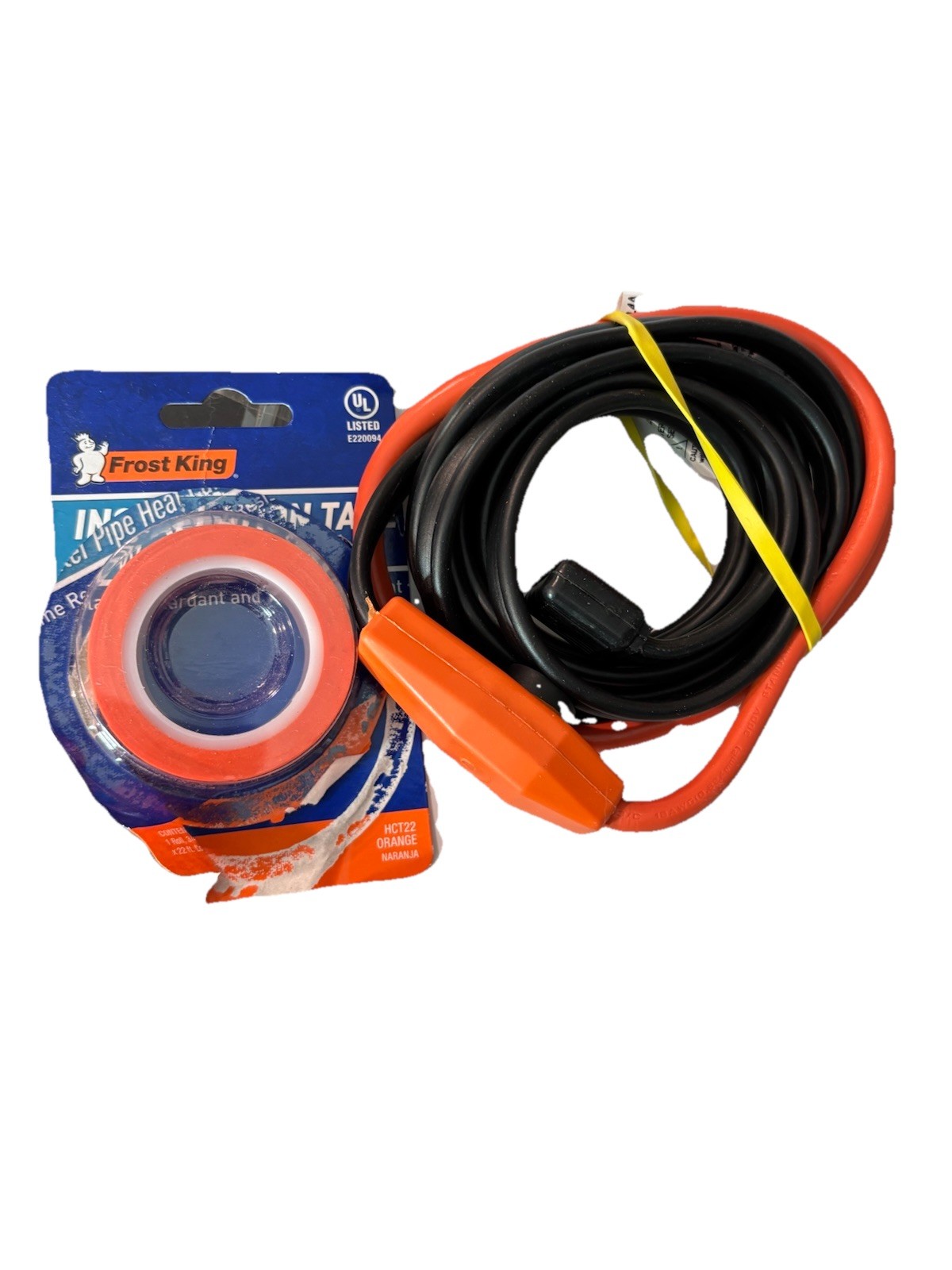 Frost King Electric Water Pipe And Heating Cable With Tape Included.