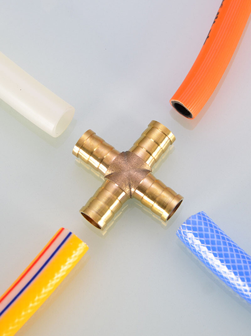 Brass Pipe Fitting Brass Barbed Hose Joiner Splitter Connector Various Type