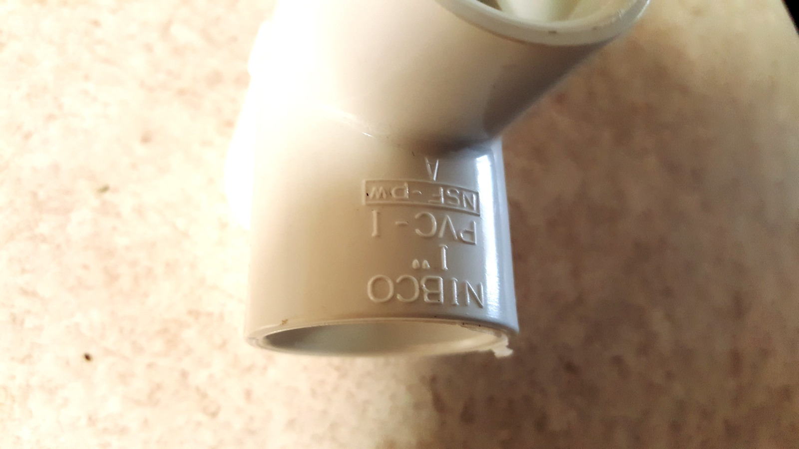 1″ inch PVC schedule 40 fitting connector 90 degree elbow slip x slip qty 1