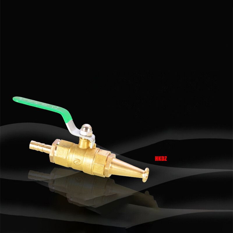 Brass Ball Valve Fire-Fighting Reel Male Female Thread Hose Barb Water Gas Fuel