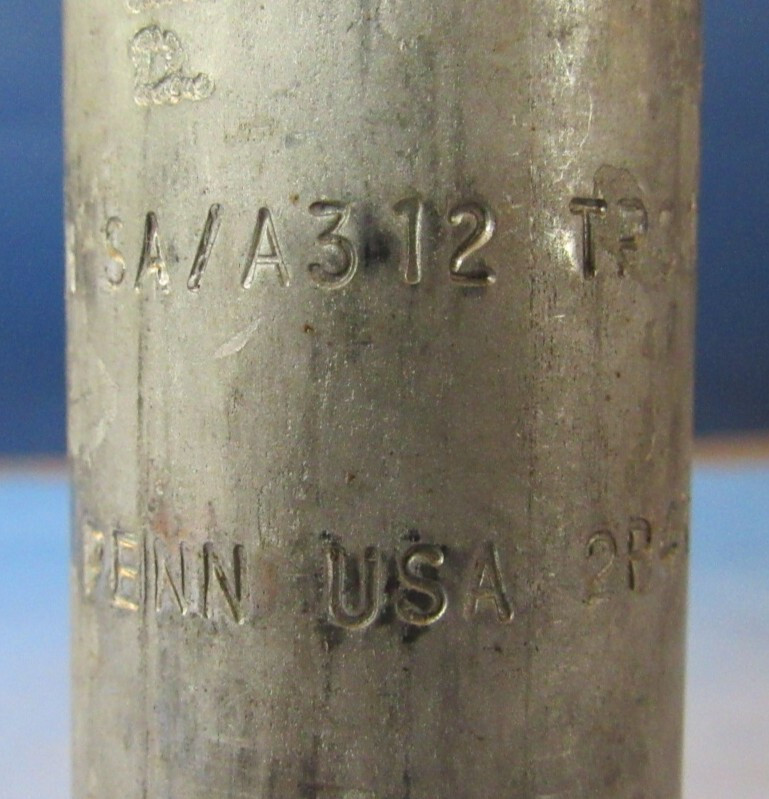Lot of (7) Penn 3/4″ x 6″ Nipple Stainless Steel A312/304L Sch 80 PE x MNPT USA
