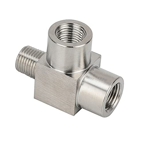 Metalwork 304 Stainless 1/8″ NPT Male x 1/8″ NPT Female x 1/8″ NPT Female 1 Pc