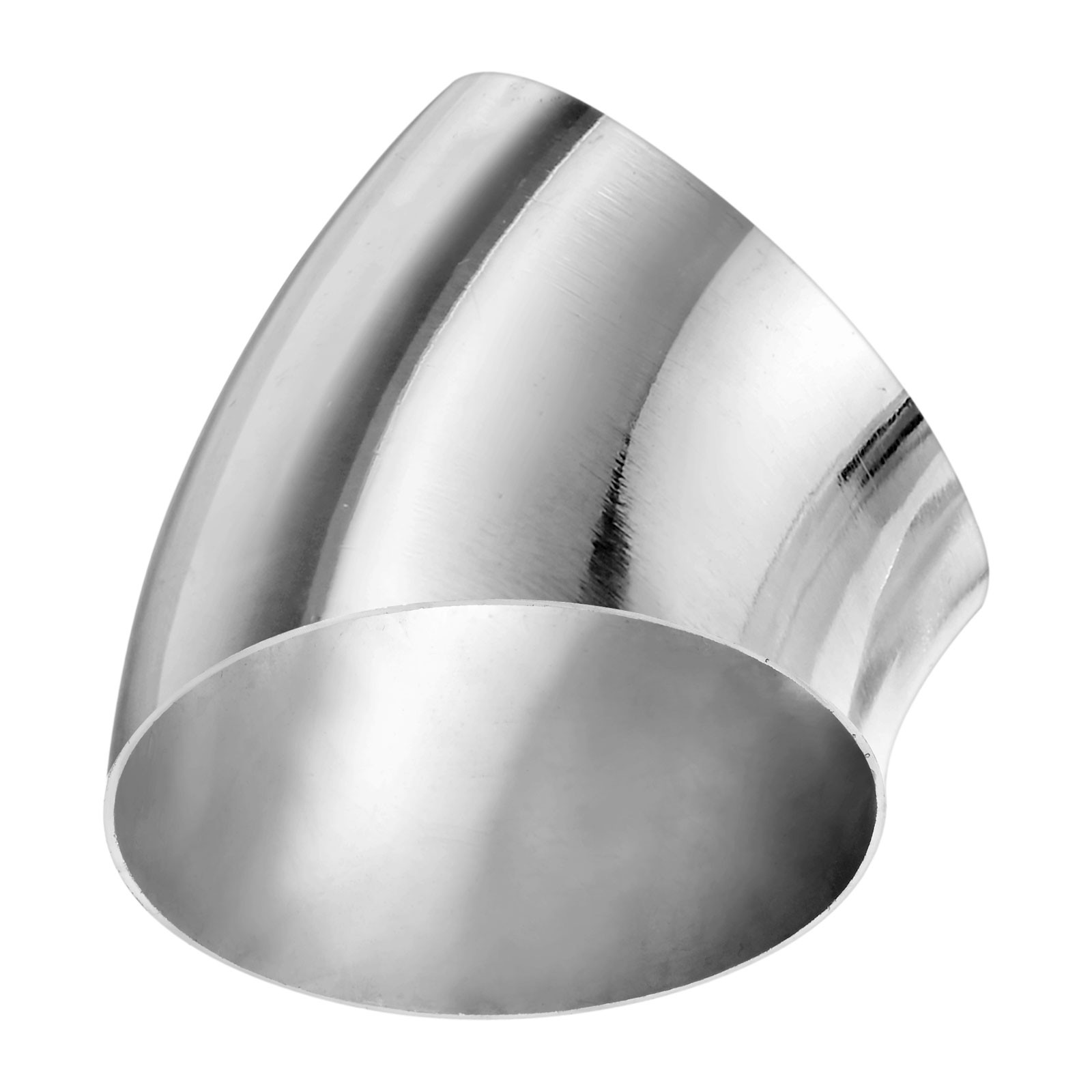 OD 4 Inch 45 Degree Mandrel Bend Elbow, Thicken 1.5 mm Height 105 mm