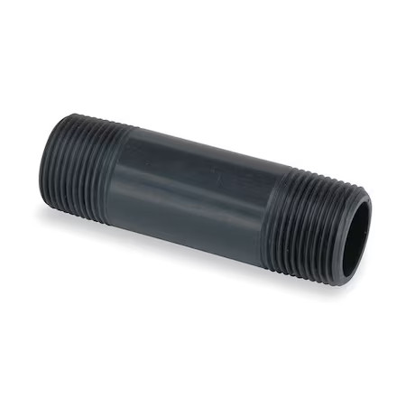 3″ Mnpt X 6″ Tbe Cpvc Pipe Nipple Sch 80, 9861-343