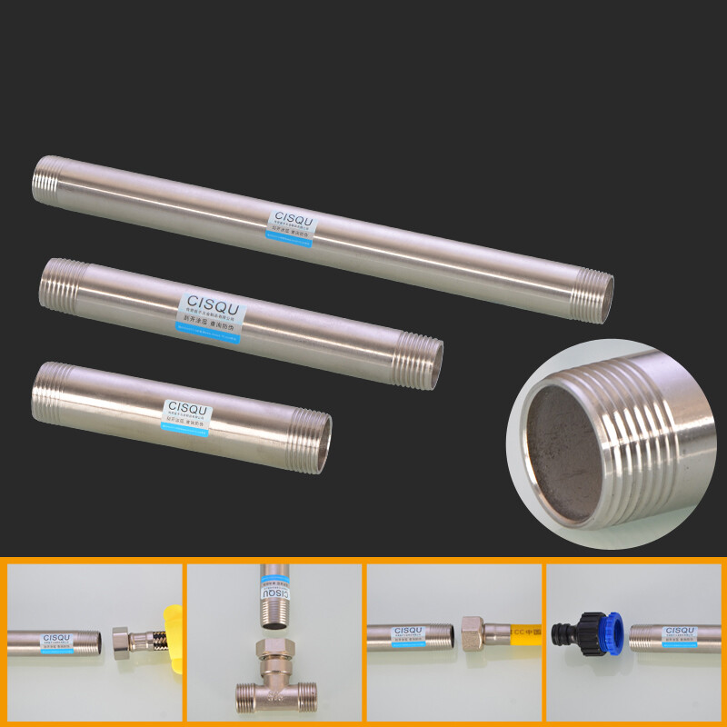 1/2″ 3/4″1″ Stainless Steel 316 Male Thread Extension Pipe Fittings BSP Adapter