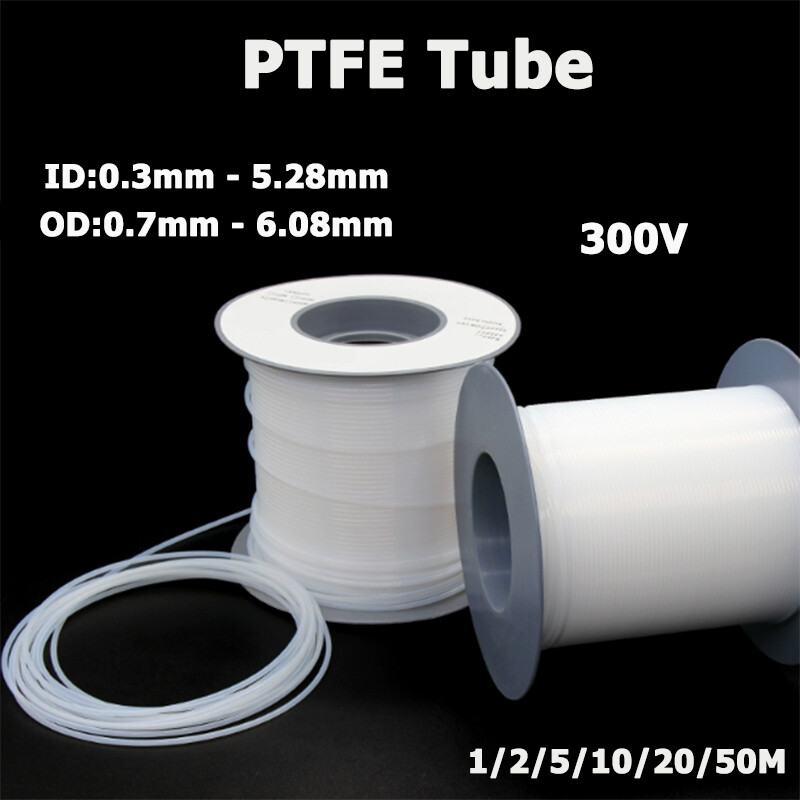 Metric PTFE Clear Tube Tubing Hose Pipe Various Size Air Oil Heat Resistant 300V