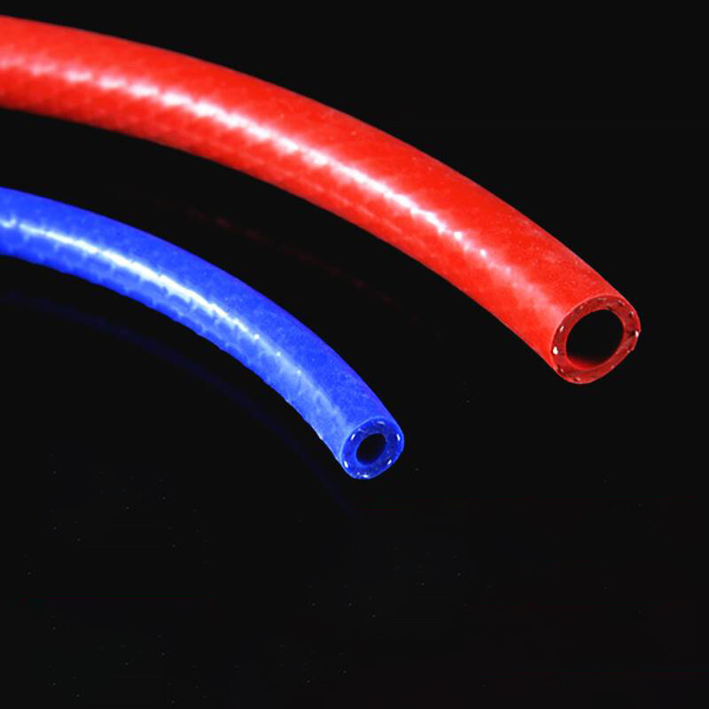 Reinforced Braided Hose Tube Silicone Tubing For Water Vacuum Air High Temp 300℃