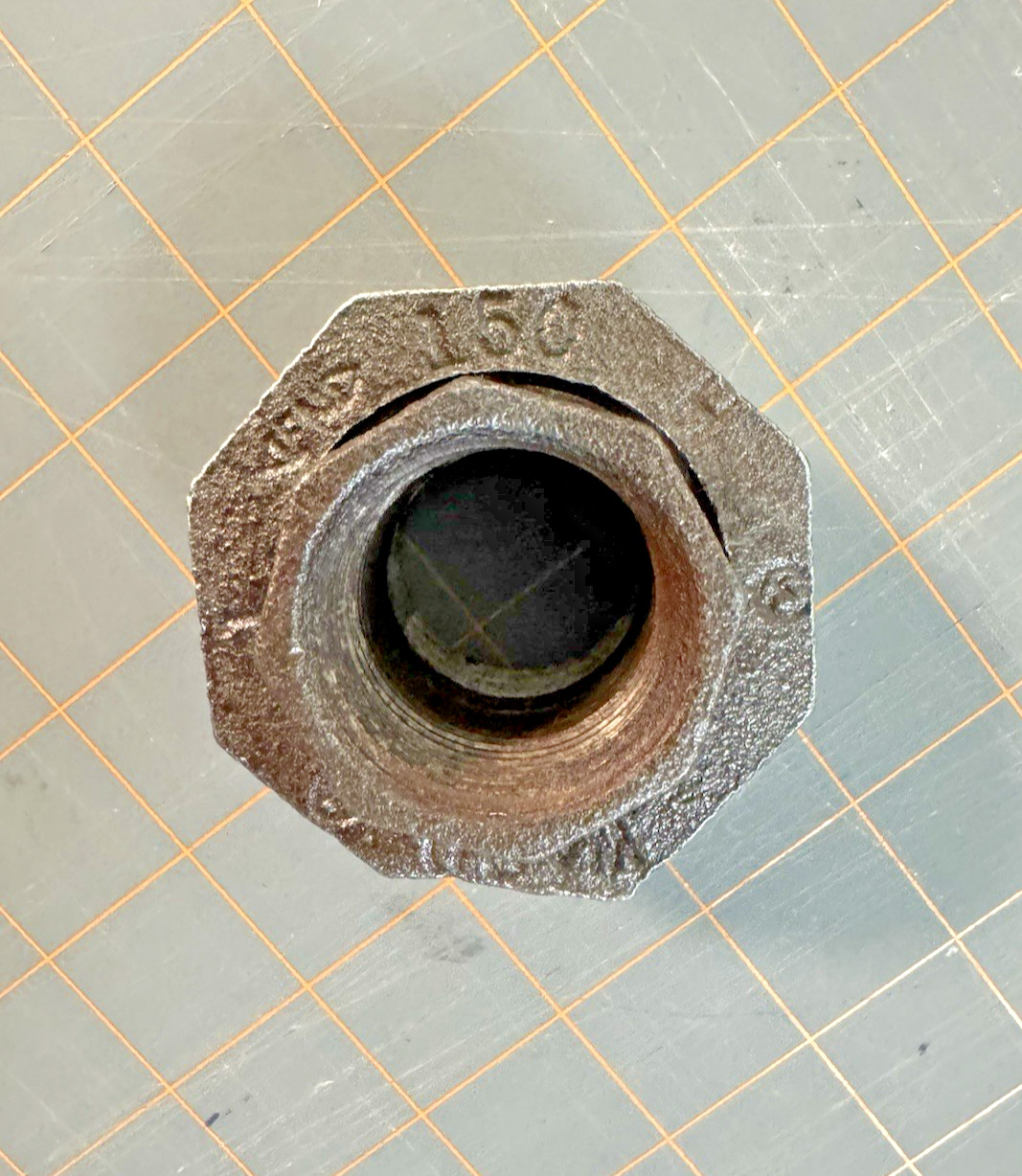 1″ Black Iron Pipe Union Female NPT Class 150 – WARD Made in USA