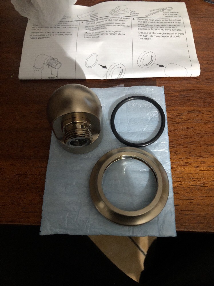 Kohler K-10574-BV Bancroft Brushed Bronze Supply Elbow