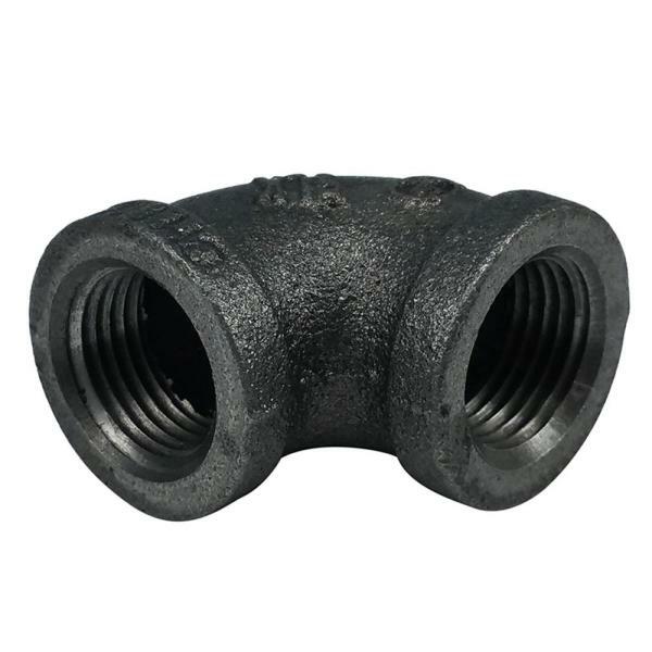 STZ 1/2 in. Black Iron 90° Elbow 312 E90-12-10 (10 PACK)