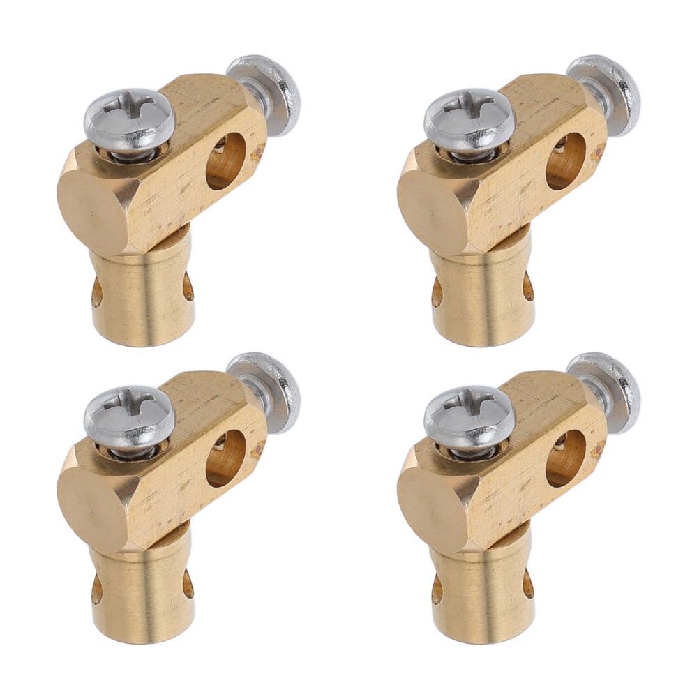 4pcs Brass Sink Drain Joint Universal Joint Rod for Kitchen Hand Basin