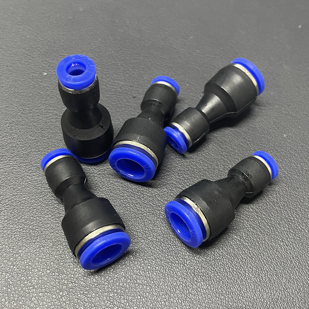 6/8/10/16mm Nylon Pneumatic Reducer Connector Hose Tube Inline Push Fit Air Line