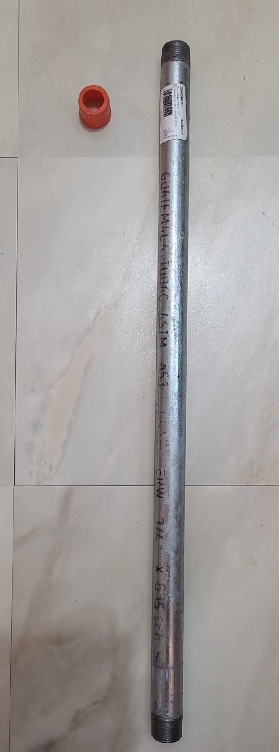 Southland 3/4 In. x 24 In. Galvanized Steel Threaded Pipe (564-240HO) New