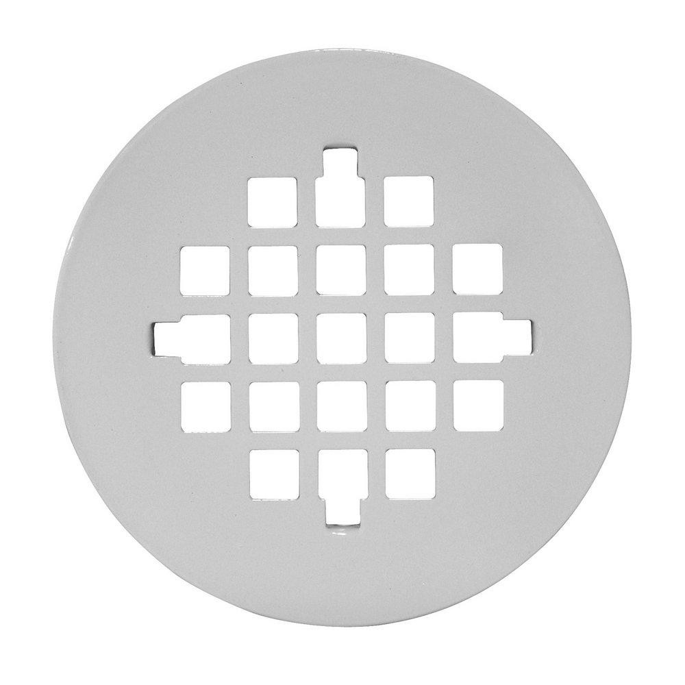 Oatey 42019 4-1/4″ Universal Snap-Tite Strainer White