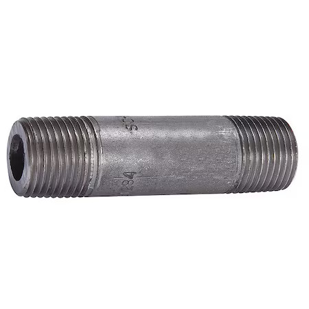 Zoro Select 82816 1-1/2″ X 12″ Black Pipe Nipple Sch 160, 82816