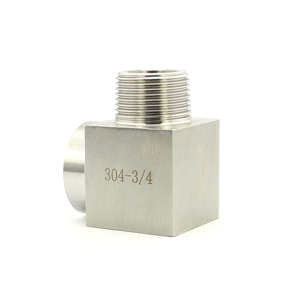 304 Stainless Steel Elbow Connector Pipe Fitting BSP Female Thread Male 1/8-1″