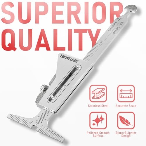 HI-LO Welding Gauge – Stainless Steel Pipe Fit-Up Alignment Tool – Standard &
