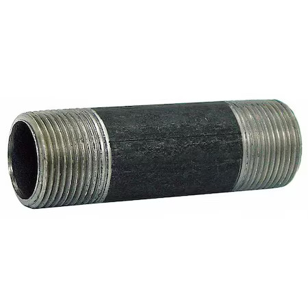 6″ X 8″ Black Pipe Nipple Sch 40, 0830062402