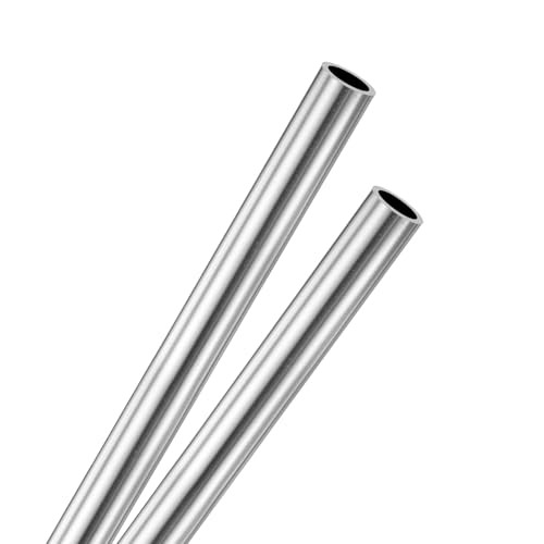 -Pack 300mm 316 Stainless Steel Tube, 8mm OD 1mm Wall 8mm x 1mm x 300mm 2