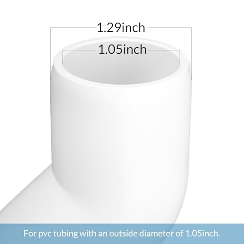 3/4″ PVC Pipe Fittings, 135 Degree PVC Elbows, 3/4 Inch 2-Way 45 Degree