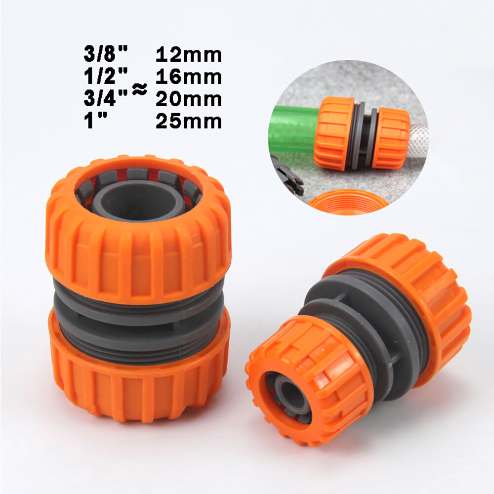 12mm-25mm Hose Pipe Quick Connector Garden Attachment Water Tap Adaptor Fitting