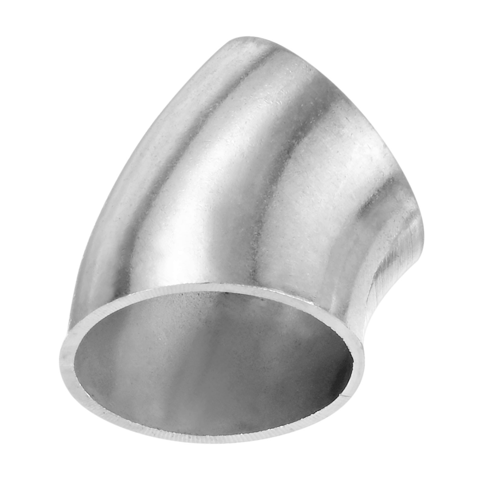 4-Pack OD 1 Inch 45 Degree Mandrel Bend Elbow, Thicken 1.5 mm Height 33 mm