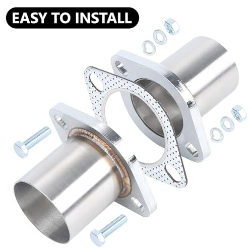 Exhaust Flange Repair Piping Kit 2.35″ ID to 2.35″ OD with Gasket and 2.5″ OD