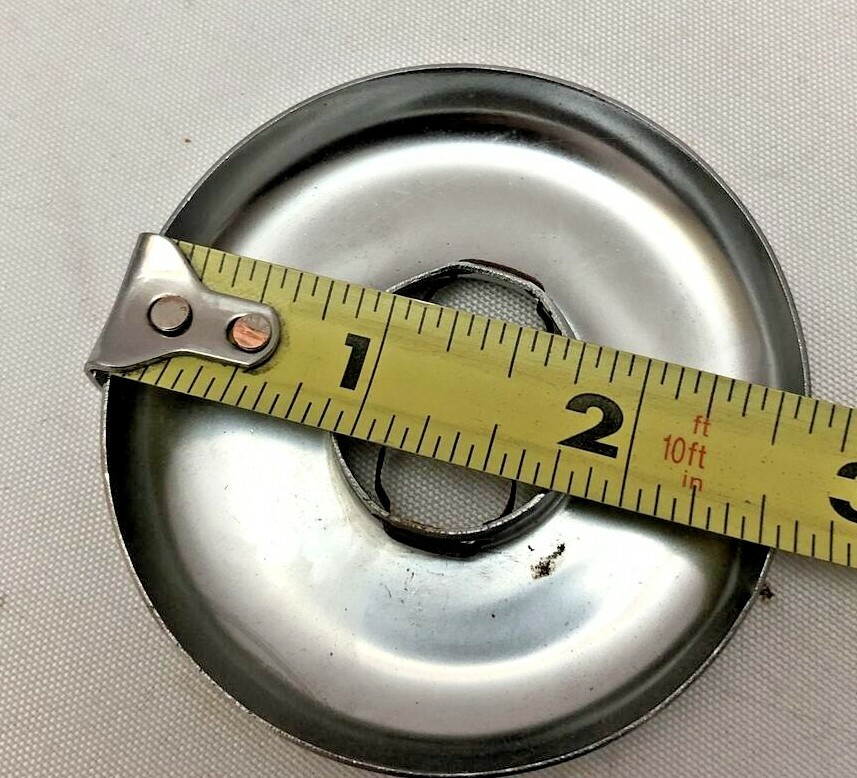 LOT OF 5 1” IPS Pipe Escutcheon Split (Chrome) Pipes