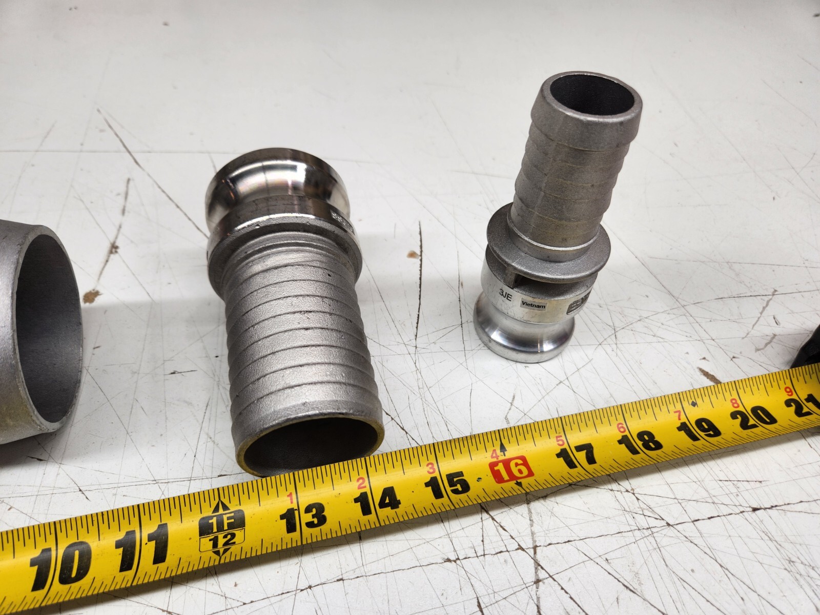 Various Sizes & Materials Type E Male Hose Shank x M Cam & Groove Adapter Global