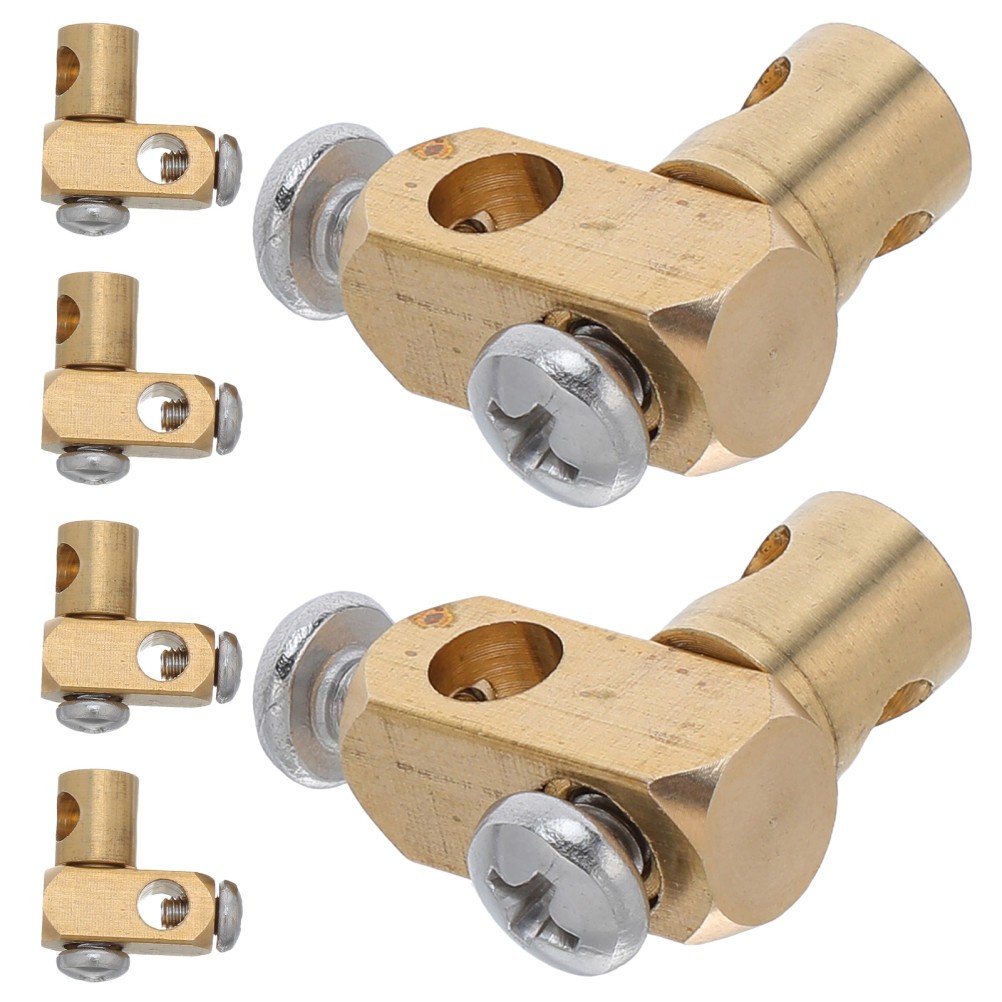 6Pcs Durable Brass Basin Joint Connector for Universal Sink Repair