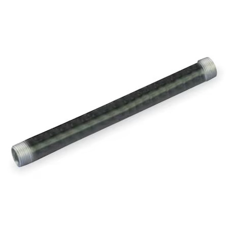 Zoro Select 588-480 2″ Mnpt X 4 Ft Tbe Black Pipe Sch 40, 588-480